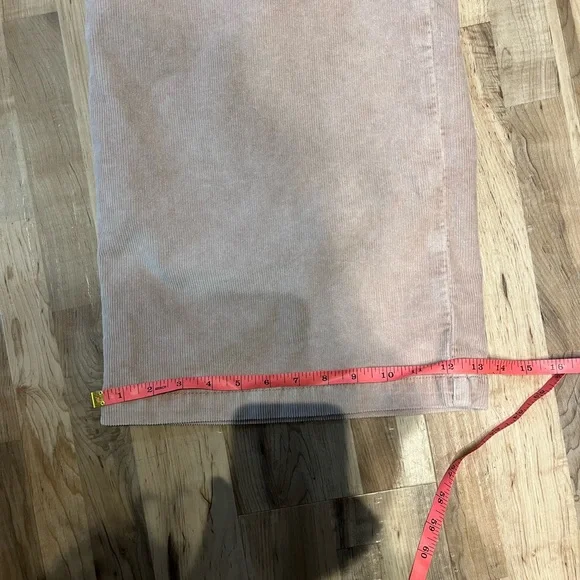 American Eagle Stretch Corduroy Low Rise Baggy Wide Leg Pants - Picture 6 of 12